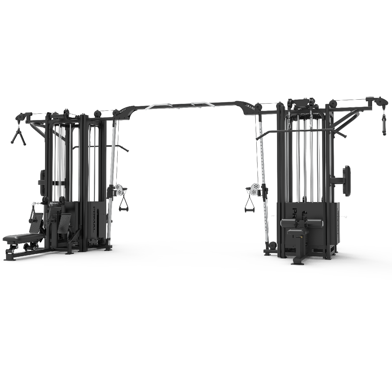 Primal Performance Series Club 8-Station Multi-Stack Gym